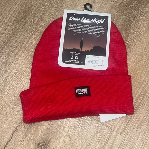 Night Scope LED Hat - Red - Picture 3 of 4